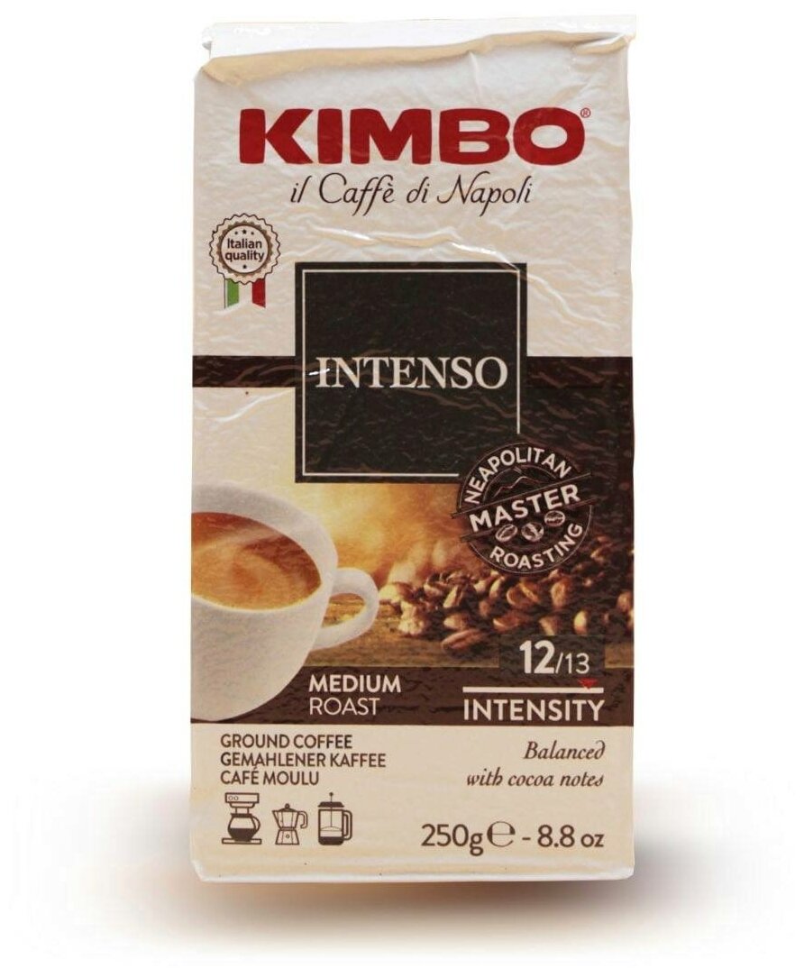 Кофе молотый Kimbo Aroma Intenso, 250 г - фотография № 17