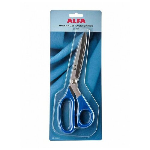 AF 902-90 Ножницы ALFA раскройные для правшей и левшей 23 см ножницы alfa af902 90 раскройные