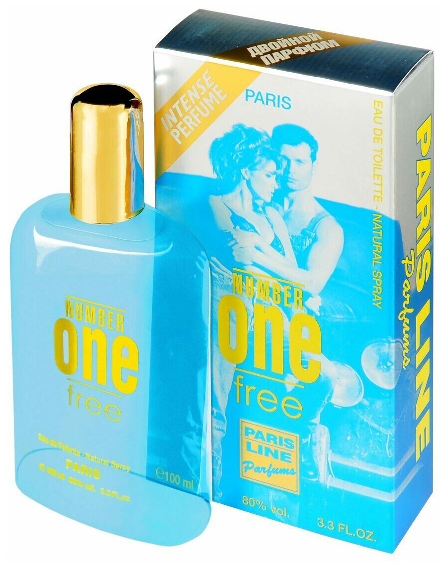 Number One Free INTENSE PERFUME (Номер Первый Фри двойной парфюм)Т/В муж. 100 мл