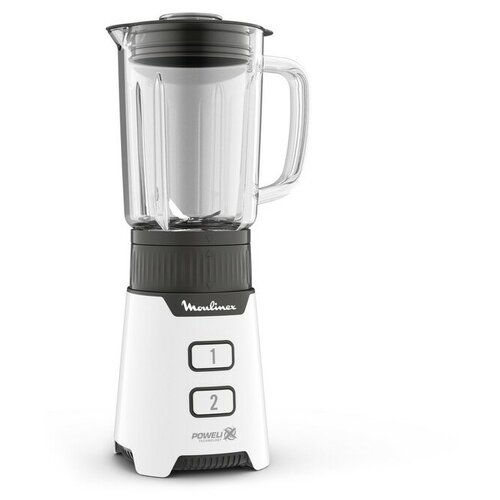 Блендер MOULINEX LM16L110 стационарный 400 Вт 1 л 2 скорости белый 761500₽