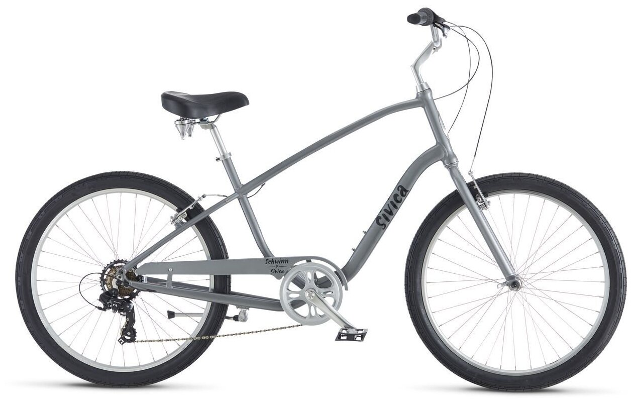 Комфортный велосипед Schwinn Sivica 7 (2022) 26 Серый