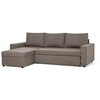 Угловой диван-кровать Дуглас, темно-бежевый - изображение