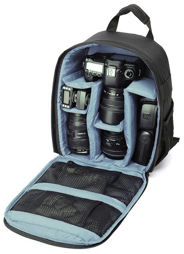 Рюкзак для фотоаппарата (серый)