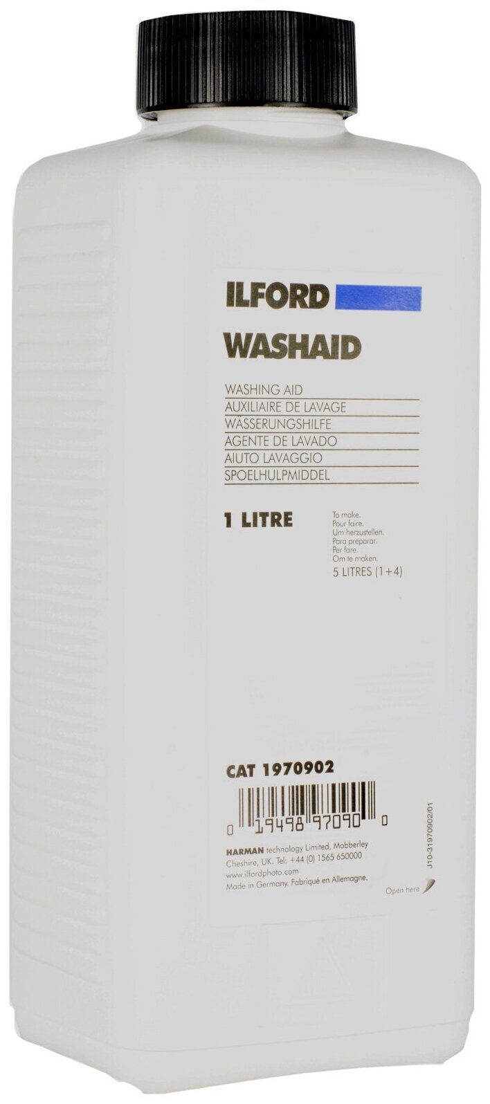 Фотохимия Ilford Washaid 1 литр промывка для бумаги