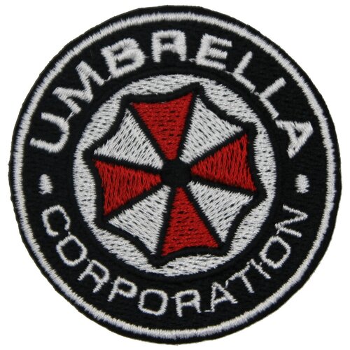Нашивка, патч, шеврон Umbrella Corporation 55x55mm PTC006 шеврон нашивка патч umbrella corporation корпорация амбрелла умбрелла на липучке