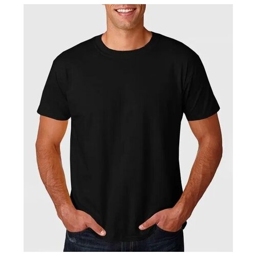 Футболка SAMO, размер 48, черный футболка samo размер 48 черный