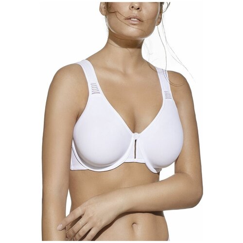 Бюстгальтер минимайзер Creaciones Selene бесшовный чашка мягкая высокая закрытая бретели широкие регулируемые размер 90E бежевый 4035₽