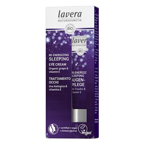 Lavera Крем для кожи вокруг глаз Re-Energizing Sleeping Eye Cream, 15 мл