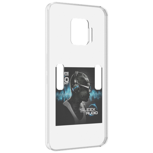 Чехол MyPads 50 Cent - Sleek Audio для ZTE Nubia Red Magic 7 Pro задняя-панель-накладка-бампер