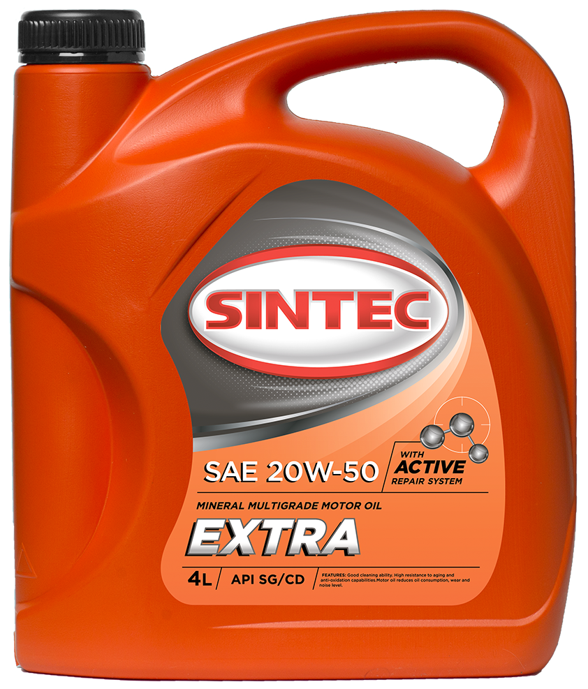 SINTEC Extra SAE 20W50 API SG/CD (4л)