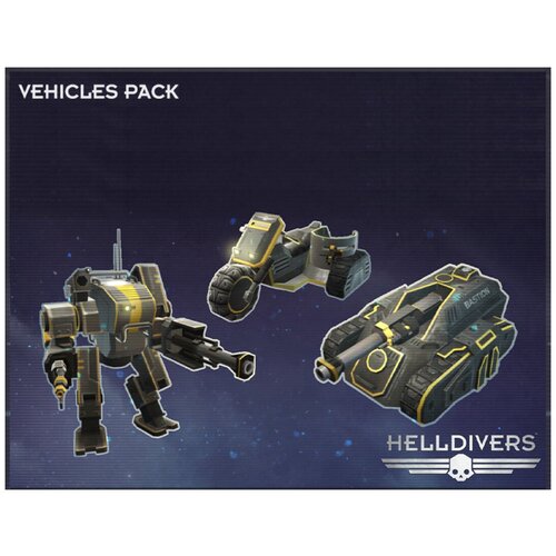 HELLDIVERS Vehicles Pack helldivers entrenched pack