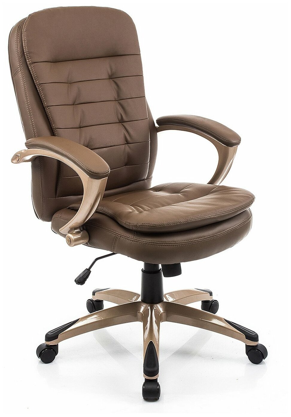 Компьютерное кресло Woodville Palamos офисное, обивка: искусственная кожа, цвет: коричневый