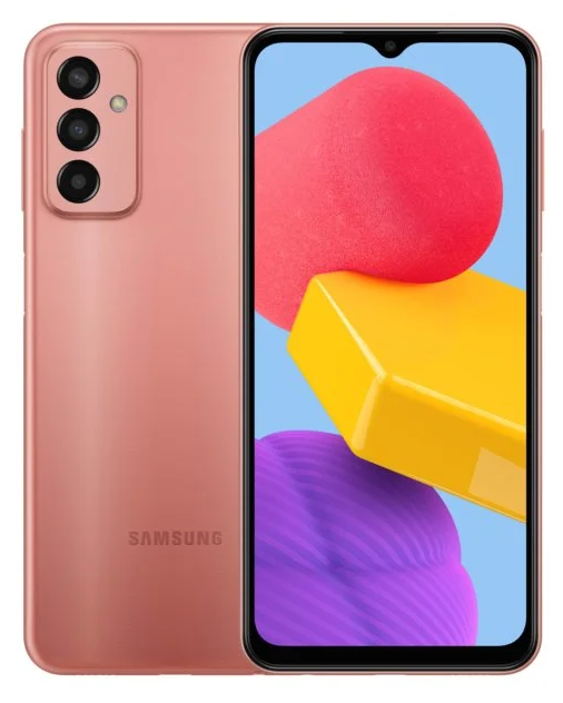 Смартфон Samsung Galaxy M13 4/128 ГБ, Dual nano SIM, оранжевая медь