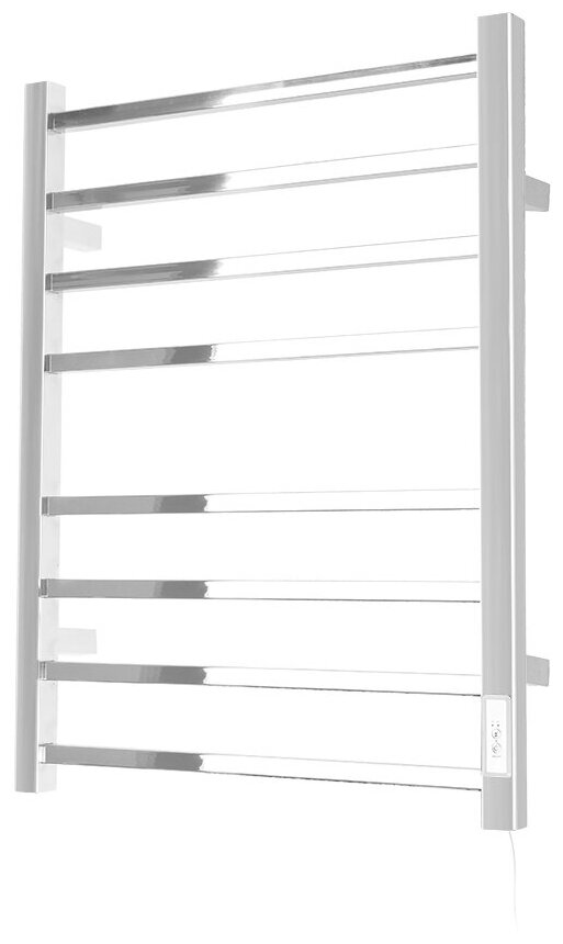 Полотенцесушитель электрический Domoterm Квадро с таймером DMT 109-S П8 50x70 TBOX EK R хром