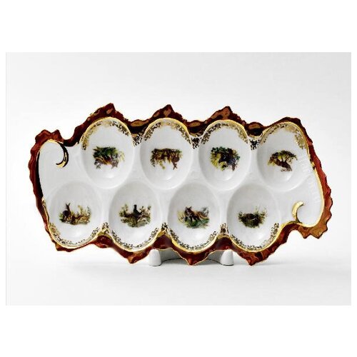 Поднос для яиц Охота Красная Корона