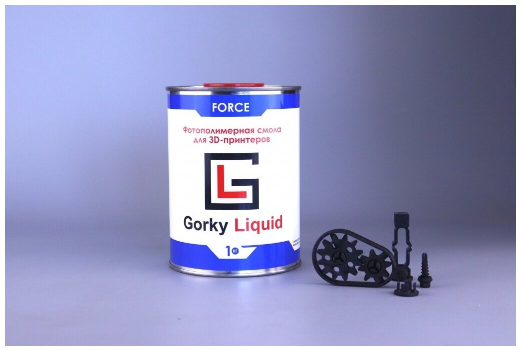 Фотополимер Gorky Liquid Force Чёрный, 1 л