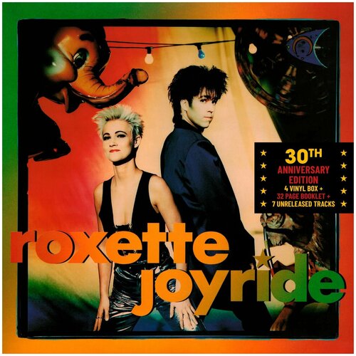 ROXETTE JOYRIDE (30TH ANNIVERSARY) Limited Box Set Black Vinyl 12 винил roxette roxette joyride 30th anniversary