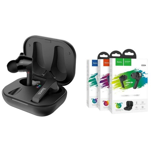 Беспроводные наушники ES34 Pleasure wireless headset HOCO черная 232000₽