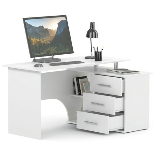 Стол письменный угловой Сокол КСТ-09П (правый)