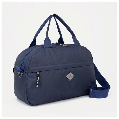 фото Сумка спортивная на молнии, наружный карман, цвет синий mikimarket