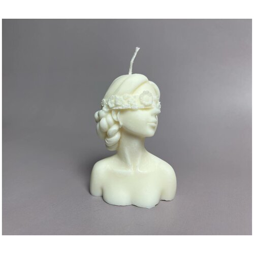 Свеча интерьерная Бюст (соевая) 8,5*7,5 см 95 гр