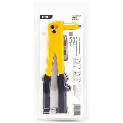 Заклепочник Deli Tools DL236910T 3000₽