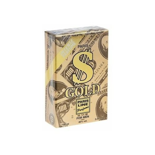 Туалетная вода Dollar Gold Intense Perfume, комплект 2 шт., мужская, 100 мл