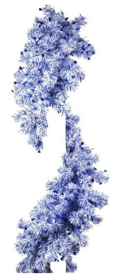 Гирлянда хвойная Morozco Рождественская-10, белый, 270 см