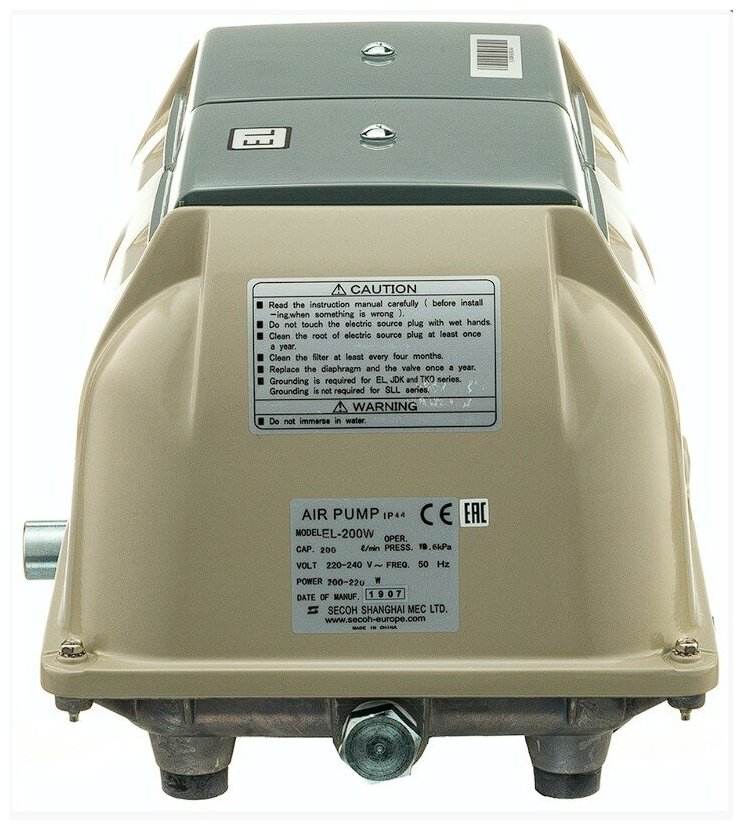 Компрессор Secoh EL-150W для септика и пруда — фото 1