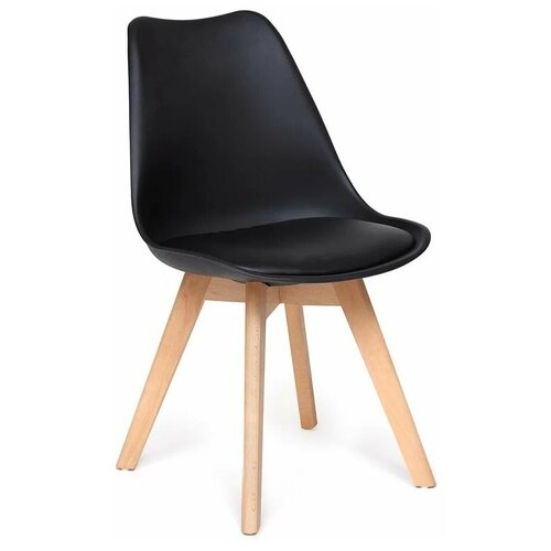Мягкий кухонный стул Eames. Стулья пластиковые из эко-кожи с мягким сиденьем