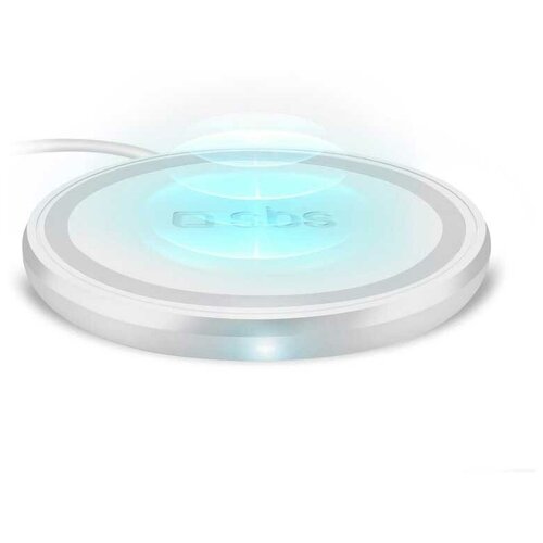 Беспроводное зарядное устройство SBS 15Вт, TEWIRELESSUF15W, белый