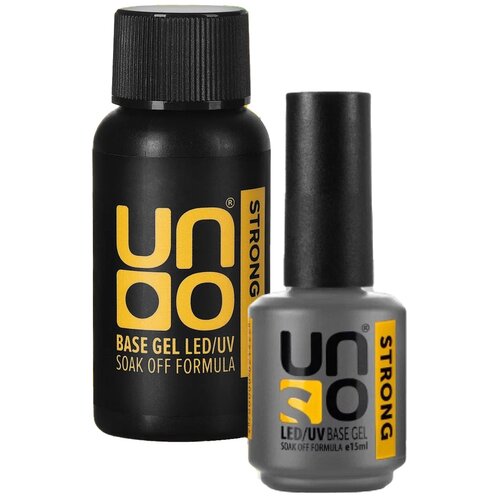База для гель-лака Uno Strong для маникюра и педикюра набор 30 г и 16 г