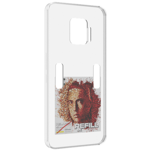 Чехол MyPads Eminem RELAPSE, REFILL для ZTE Nubia Red Magic 7 Pro задняя-панель-накладка-бампер чехол mypads eminem recovery для zte nubia red magic 7s pro задняя панель накладка бампер