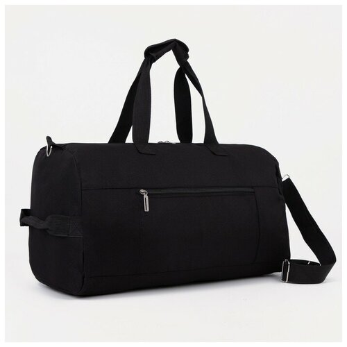 фото Сумка спортивная на молнии, цвет чёрный recom