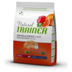 Сухой корм для взрослых собак средних пород Trainer Natural Medium Adult с курицей, рисом и алоэ 3 кг. - изображение