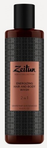 Изображение товара Мужской очищающий гель для волос и тела Zeitun 2в1 с Грейпфрутом, 250 мл