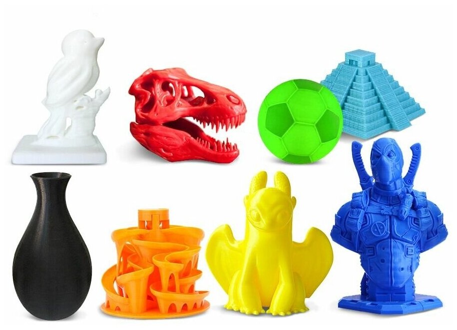 PETG пластик для 3D принтера Geekfilament 1.75мм, 1 кг натуральный (Natural Transparent)