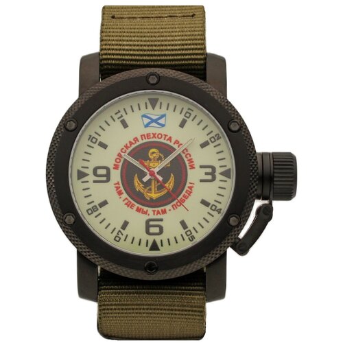 Часы наручные Морская пехота механические (сапфировое стекло) 102.1166.21