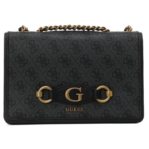 Сумка GUESS, серый сумка кросс боди guess atene convertible flap зеленый