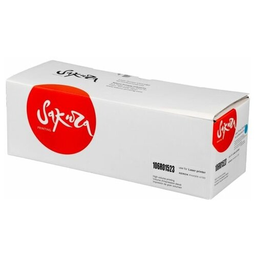 Картридж 106R01523 для Xerox Phaser 6700, 6700dx, 6700dn 12000 стр. Sakura голубой картридж hi black hb 106r01523 12000 стр голубой