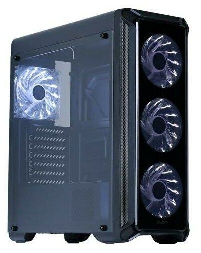 Корпус ZALMAN I3 EDGE, без БП, черный, ATX