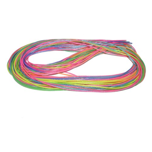 Нити для плетения неон d - 1мм длина - 80 см 24 штуки в упаковке Бисер 289₽