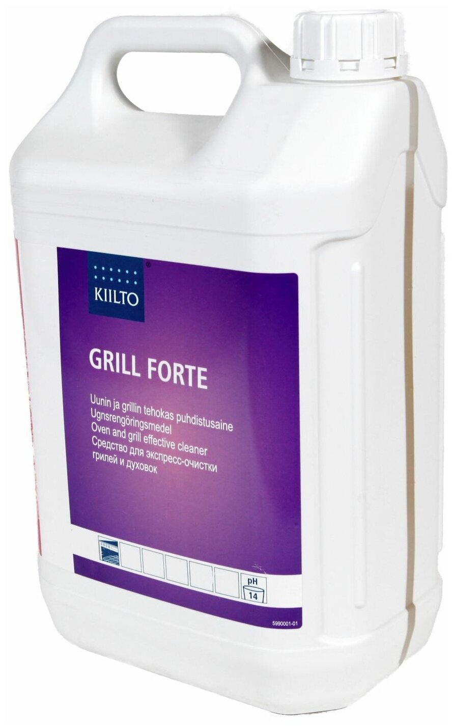 Grill Forte сильнощелочное средство для чистки грилей и духовок 5л.