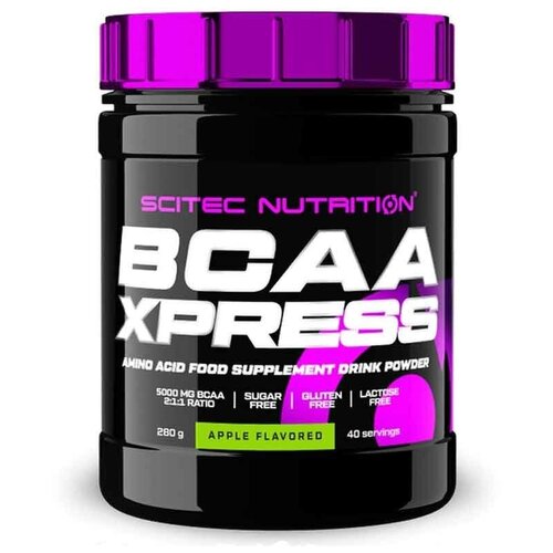 фото Scitec nutrition bcaa xpress (280 гр.) (яблоко)