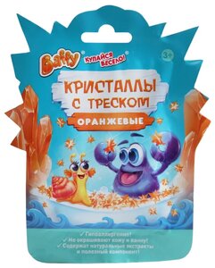 Baffy Кристаллы с треском оранжевые, 10 г