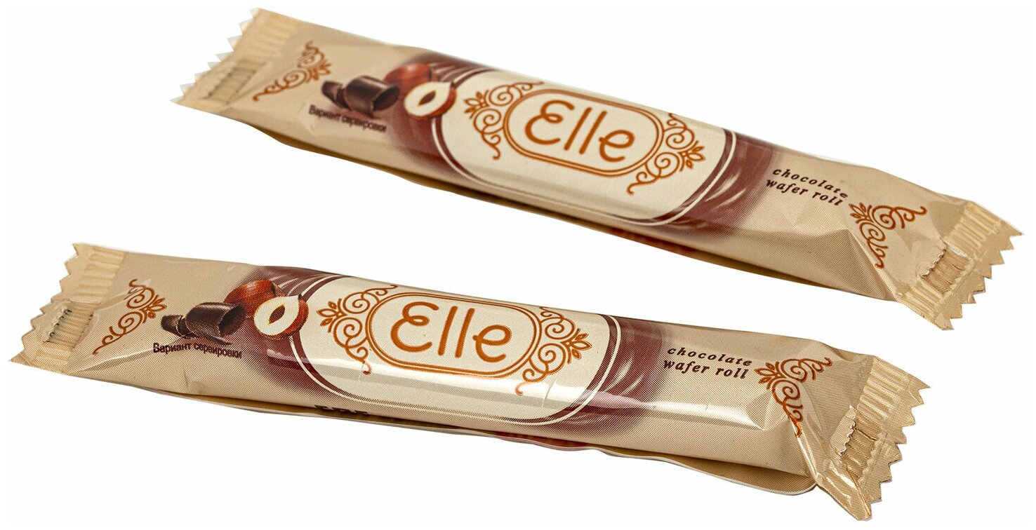 KDV Elle с шоколадно-ореховой начинкой, 1.5 кг, картонная коробка - фотография № 7