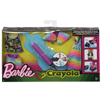 Barbie Набор Crayola раскрась наряды, FHW87