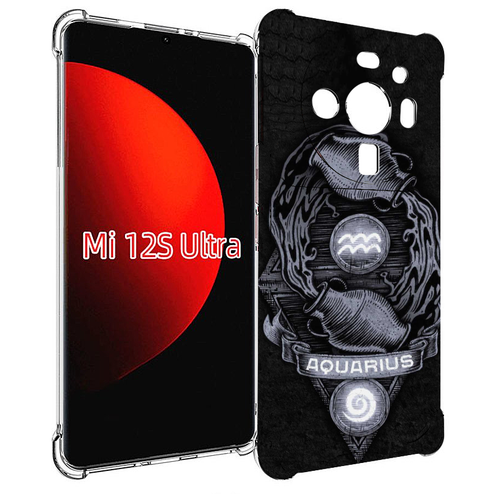 Чехол MyPads знак зодиака водолей 6 для Xiaomi 12S Ultra задняя-панель-накладка-бампер