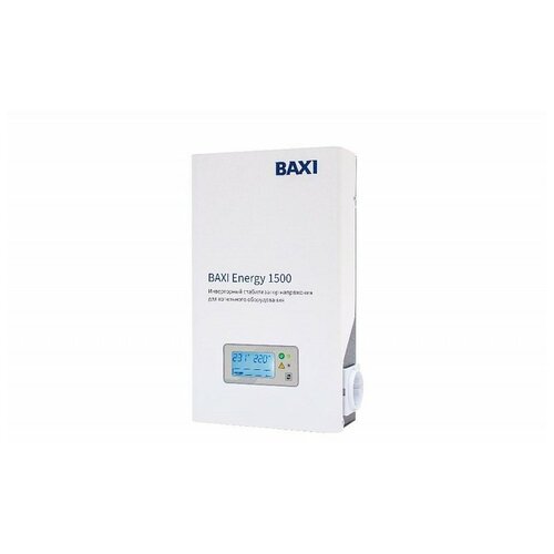 Инверторный стабилизатор BAXI ENERGY 1500 инверторный стабилизатор напряжения baxi energy 400