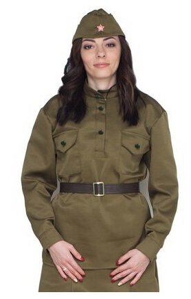 Бока С Взрослая военная форма Солдаточка, 48-50 размер 2407